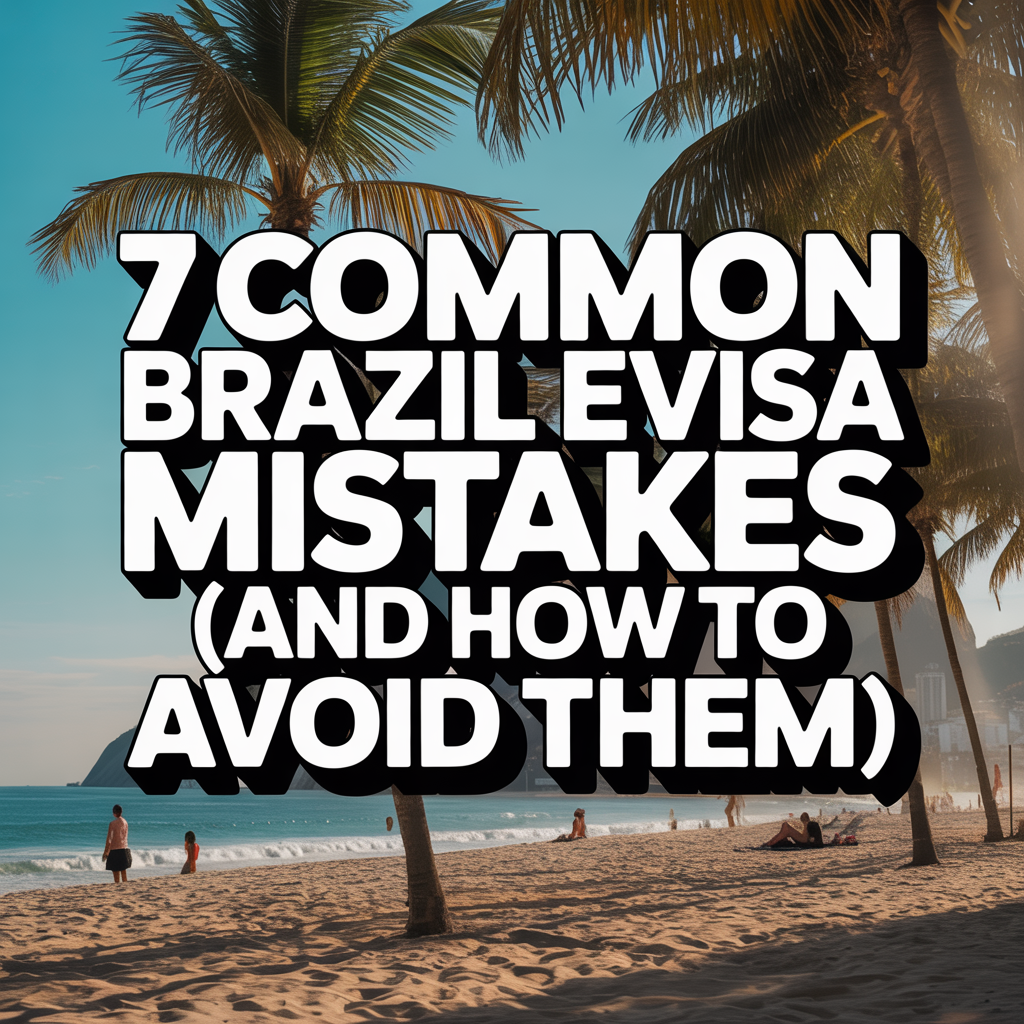 7 Common Brazil eVisa Mistakes (and How to Avoid Them)