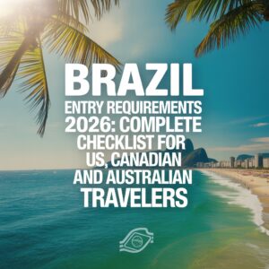 Brazil Entry Requirements 2026: Complete Checklist for US, Canadian and Australian Travelers