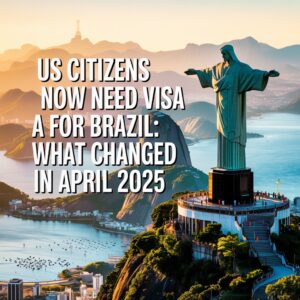 US Citizens Now Need a Visa for Brazil: What Changed in April 2025